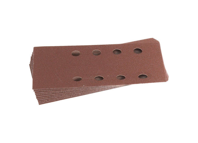 Draper Assorted Grit Aluminium Oxide Sanding Sheets, 90 x 187mm (Pack of 10) Draper - Town Tools 
