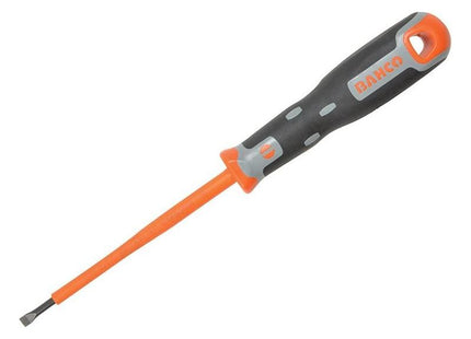 Bahco Tekno+ VDE Screwdriver Slotted Tip 4.0mm x 100mm Bahco - RockBottom Northampton