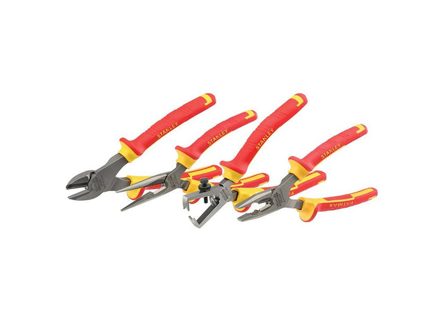 Stanley® Hand Tools FatMax® VDE Pliers Set, 4 Piece STANLEY® Hand Tools - RockBottom Nothampton