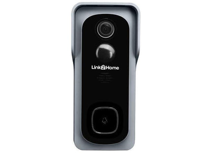 Link2Home Weatherproof (IP54) Battery Smart Doorbell Link2Home - RockBottom Northampton