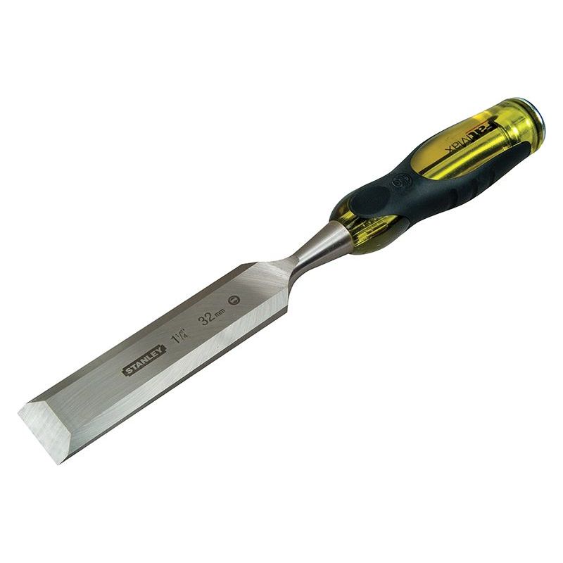 Stanley® Hand Tools FatMax® Bevel Edge Chisel with Thru Tang 50mm (2in) STANLEY® Hand Tools - RockBottom Nothampton