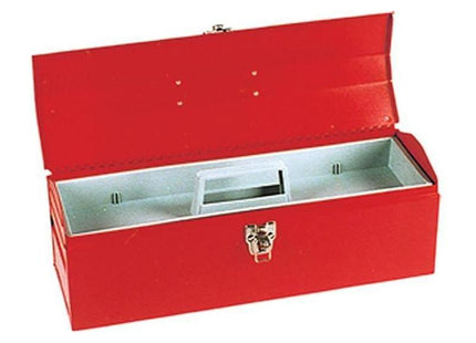 Faithfull Metal Barn Toolbox + Tote Tray 48cm (19in) Faithfull - RockBottom Northampton