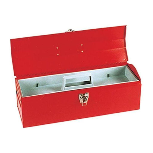 Faithfull Metal Barn Toolbox + Tote Tray 48cm (19in) Faithfull - RockBottom Northampton