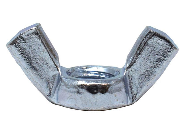 METALMATE Wing Nut Bright ZP M10 Box 25 METALMATE� - RockBottom Northampton