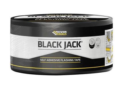 Everbuild Sika Black Jack® Flashing Tape, Trade 150mm x 10m Everbuild Sika - RockBottom Northamptin