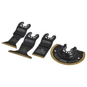 Faithfull Multi-Function Titanium Blade Set 4 Piece Faithfull - RockBottom Northampton