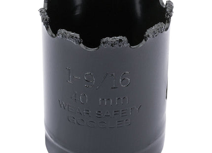 Draper Tungsten Carbide Grit Hole Saw, 40mm 34893 Draper - Town Tools 