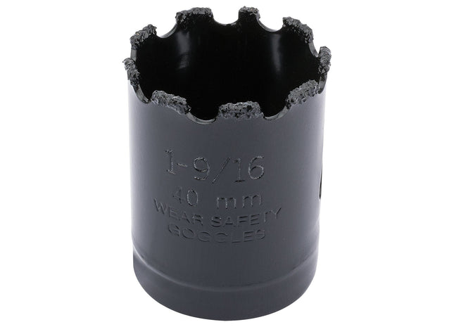 Draper Tungsten Carbide Grit Hole Saw, 40mm 34893 Draper - Town Tools 