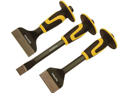 Roughneck Chisel & Bolster 3 Piece Set 76 x 254mm 70 x 216mm & 254 x 25mm Roughneck - RockBottom Nothampton