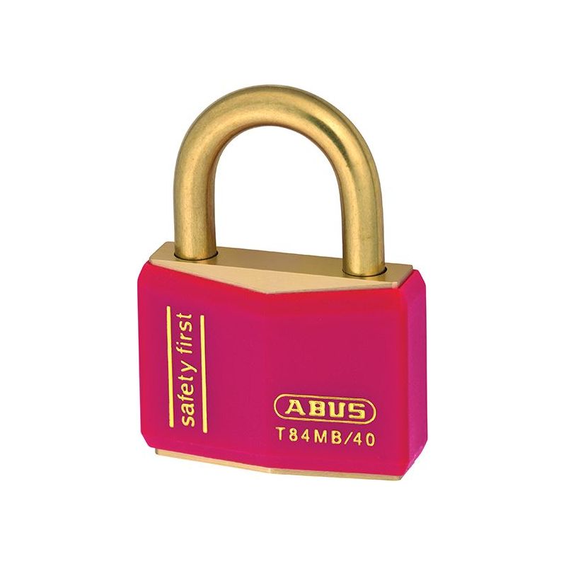 Abus Mechanical T84MB/40mm Red Rustproof Padlock ABUS Mechanical - RockBottom Northampton 