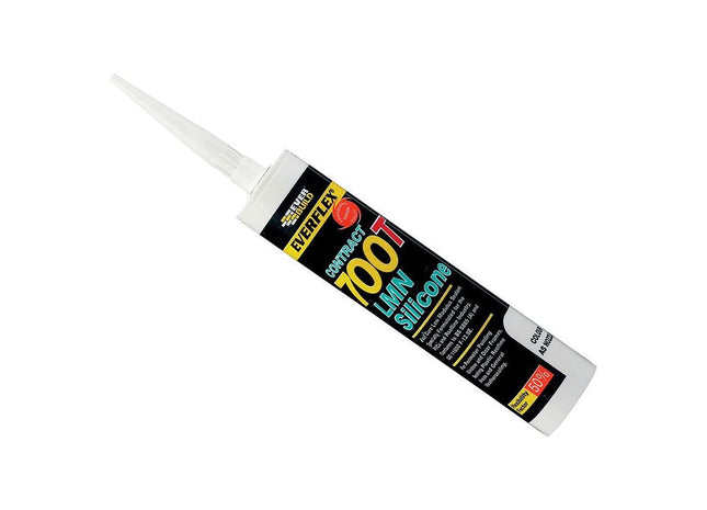 Everbuild Sika Everflex® 700T LMN Silicone White 300ml Everbuild Sika - RockBottom Northamptin