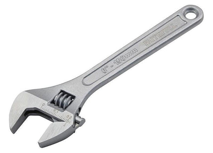 Faithfull Chrome Adjustable Spanner 150mm (6in) Faithfull - RockBottom Northampton