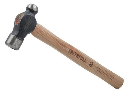 Faithfull Ball Pein Hammer FSC Hickory 454g (1 lb) Faithfull - RockBottom Northampton