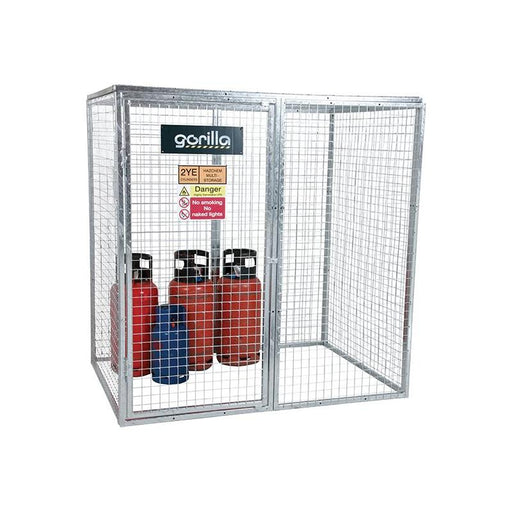 Armorgard GGC8 Gorilla Bolt Together Gas Cage 1812 x 1266 x 1831mm Armorgard - RockBottom Northampton 
