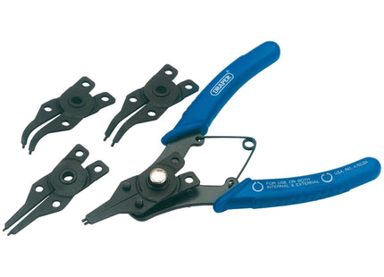 Draper Circlip Pliers Set, 165mm (5 Piece) 19735 Draper - Town Tools 
