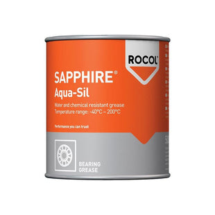 Rocol SAPPHIRE® Aqua-Sil Bearing Grease Tin 500g ROCOL - RockBottom Nothampton