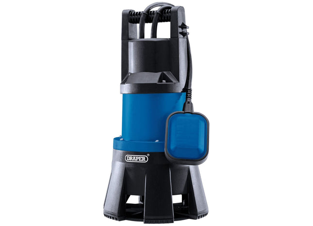 Draper Submersible Dirty Water Pump with Float Switch, 416L/min, 1300W 98919 Draper - Town Tools 