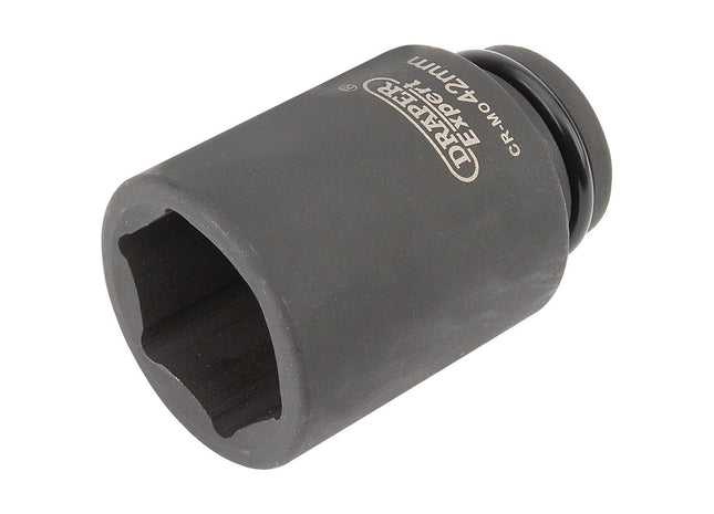 Draper Expert HI-TORQ 6 Point Deep Impact Socket, 3/4" Sq. Dr., 42mm Draper - Town Tools 