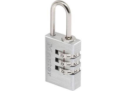 Master Lock Aluminium 20mm 3-Digit Combination Padlock Master Lock - RockBottom Northampton