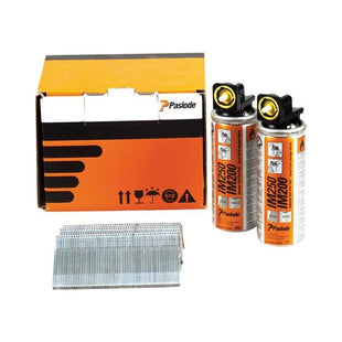 Paslode 19mm IM65 Galvanised Straight Brads 2000 2 x Fuel Cells Paslode - RockBottom Nothampton
