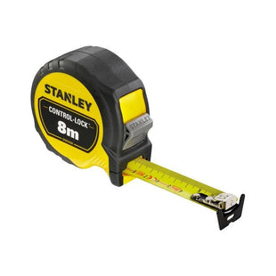 Stanley® Hand Tools CONTROL-LOCK™ Pocket Tape 8m (Width 25mm) (Metric only) STANLEY® Hand Tools - RockBottom Nothampton