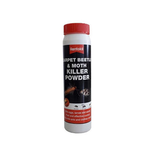 Rentokil Carpet Beetle & Moth Killer Powder 150g Rentokil - RockBottom Nothampton