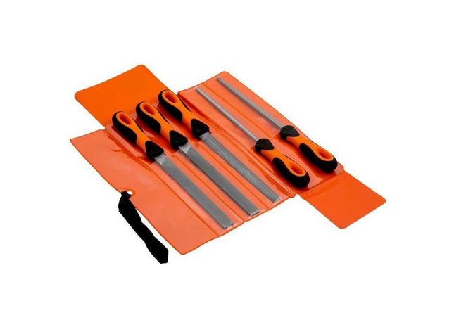 Bahco 200mm (8in) ERGO™ Engineering File Set, 5 Piece Bahco - RockBottom Northampton