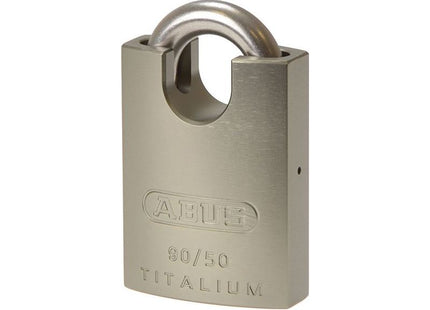 Abus Mechanical 90RK/50mm TITALIUM™ Padlock Closed Shackle Keyed Alike 2745 ABUS Mechanical - RockBottom Northampton 