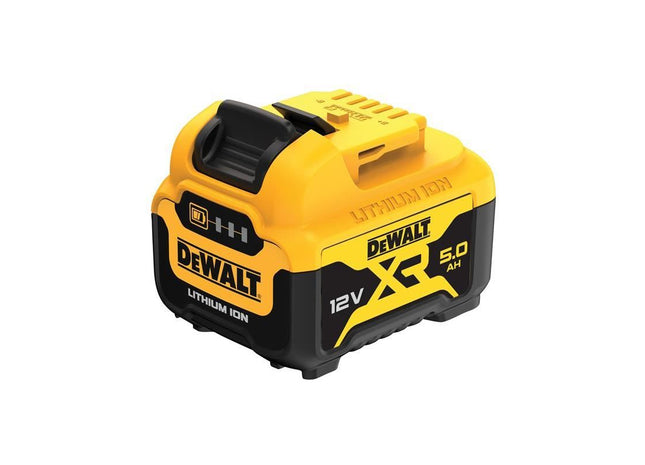 Dewalt Power Tools DCB126 XR Slide Battery Pack 12V 5.0Ah Li-ion DeWALT Power Tools - RockBottom Northampton