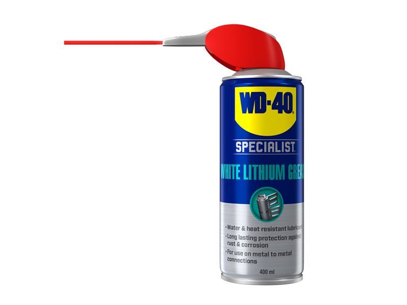 WD-40 Specialist White Lithium Grease 400ml WD-40� - RockBottom Northampton