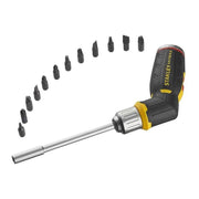 Stanley® Hand Tools FatMax® Pistol Grip Ratchet 12 Bits STANLEY® Hand Tools - RockBottom Nothampton
