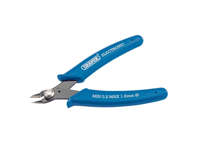 Draper Thin Jaw Electronics Nippers, 130mm 52590 Draper - Town Tools 