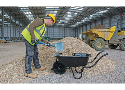 Draper Metal Tray Contractors Wheelbarrow, 85L 82755 Draper - Town Tools 