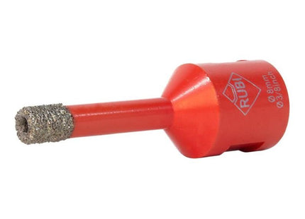 Rubi Tiling Tools Dry Cut Diamond Drill Bit 8mm RUBI TILING TOOLS - RockBottom Nothampton