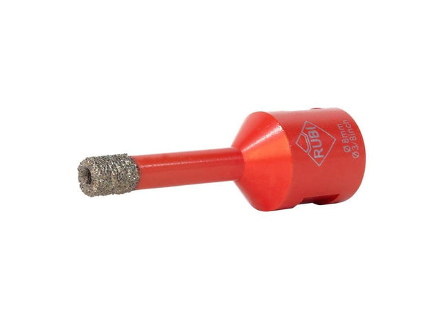 Rubi Tiling Tools Dry Cut Diamond Drill Bit 8mm RUBI TILING TOOLS - RockBottom Nothampton