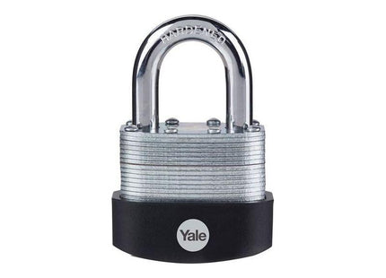 Yale Locks High Security Laminated Steel Padlock 50mm Yale Locks - RockBottom Northampton