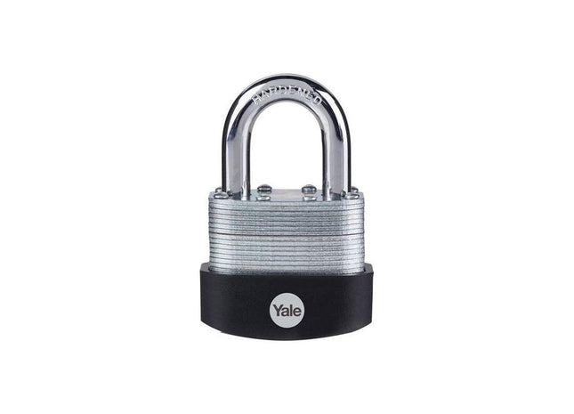 Yale Locks High Security Laminated Steel Padlock 50mm Yale Locks - RockBottom Northampton