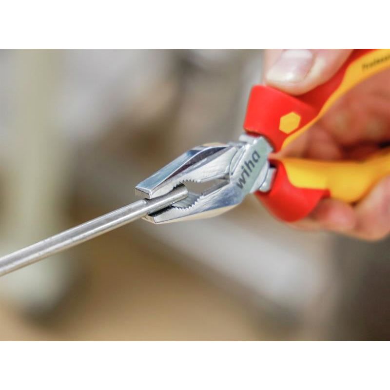 Wiha Professional electric Combination Pliers with DynamicJoint® 180mm Wiha - RockBottom Northampton