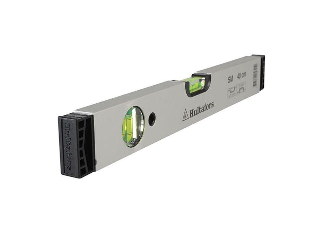 Hultafors SM 40 Aluminium DIY Spirit Level 2 Vial 40cm Hultafors - RockBottom Northampton