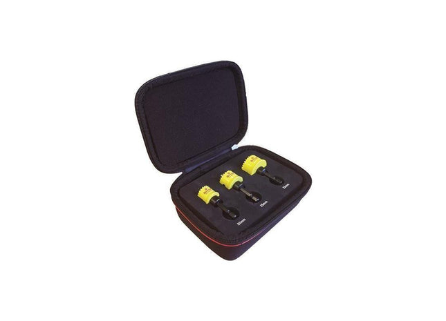 Starrett Cordless Smooth Cut Bi-Metal Holesaw Kit, 3 Piece Starrett - RockBottom Nothampton