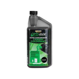 Everbuild Sika Opti-Mix Cement Colourant Black 1 litre Everbuild Sika - RockBottom Northamptin
