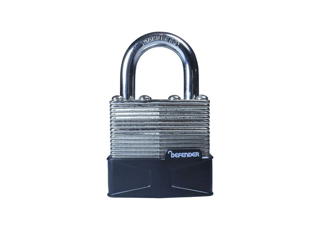 Defender Laminated Padlock 40mm Keyed Alike DEFENDER - RockBottom Northampton