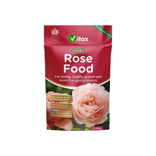 Vitax Organic Rose Food 0.9kg Pouch Vitax - RockBottom Northampton