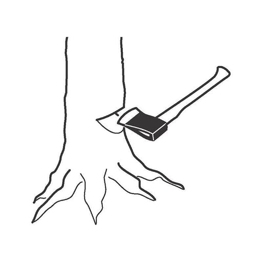 Bahco Felling Axe Fibreglass Handle FFSS 1.5-900FG 2.4kg Bahco - RockBottom Northampton