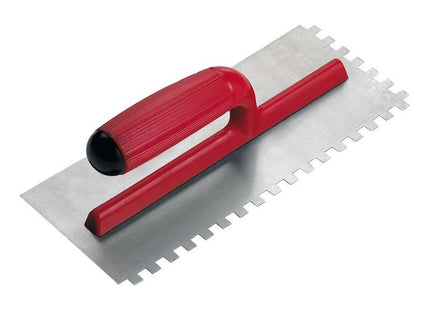 Rubi Tiling Tools PRO Steel Notched Trowel 11 x 4in x 1/2in Notch RUBI TILING TOOLS - RockBottom Nothampton