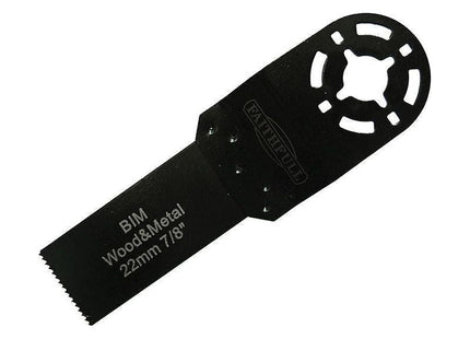 Faithfull Multi-Functional Tool Flush Cut Wood/Bi-Metal Blade 22mm Faithfull - RockBottom Northampton