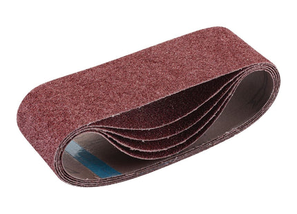 Draper Cloth Sanding Belt, 75 x 533mm, 40 Grit (Pack of 5) 09238 Draper - Town Tools 