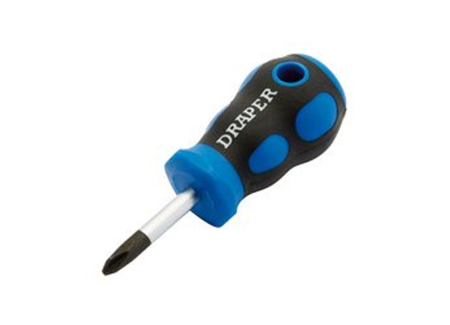 SOFT GRIP CROSS SLOT SCREWDRIVER, NO.2 X 38MM