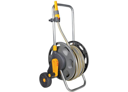 Hozelock 2435 60m Assembled Hose Cart & 50m of 12.5mm Hose Hozelock - RockBottom Northampton