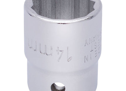 Draper Elora Bi-Hexagon Socket, 3/8" Sq. Dr., 14mm 25903 Draper - Town Tools 